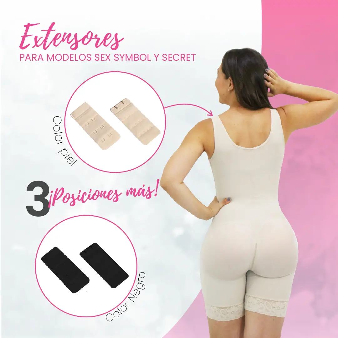 Extensores para Hombros – Obligatorio - Permite un ajuste más suave, evitando molestias o marcas.🌸 - Imagen 2